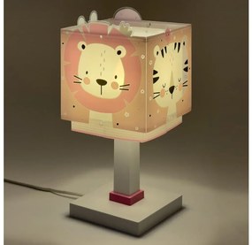 Dalber 63111S - Gyermeklámpa JUNGLE 1xE14/8W/230V rózsaszín