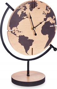 Asztali Óra Komód Kerek Álló Óra 30,5 x 12 cm Állványon