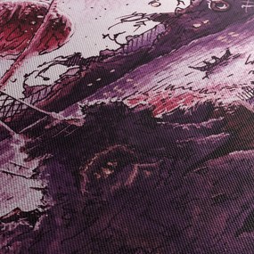 Kép - Elvarázsolt falu (120x50 cm)