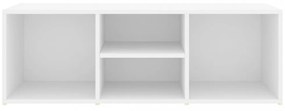 vidaXL fehér szerelt fa cipőtároló pad 105 x 35 x 35 cm