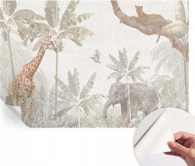 Dekoratív öntapadós fotótapéta irodába Trópusi oázis 104x70 cm