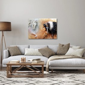 Kép - Indiánok varázslata (70x50 cm)