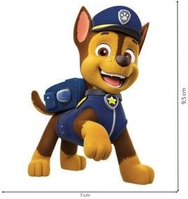 PIPPER. Matrica a kapcsoló felett "PAW Patrol -  Chase"