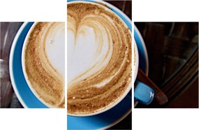 Kép - Latte Art (90x60 cm)