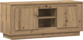 vidaXL TV szekrény Artisan tölgy 102 x 35 x 45 cm Faanyag