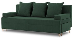 Fireze kanapé, kordbársony, zöld