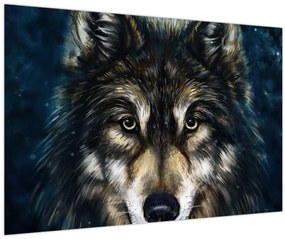 Kép - Wolf (90x60 cm)