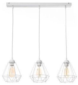 Csillár zsinóron DIAMENT MINI 3xE27/60W/230V