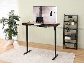 PC asztal Osto 140 (fekete tölgy + fekete). 1109839