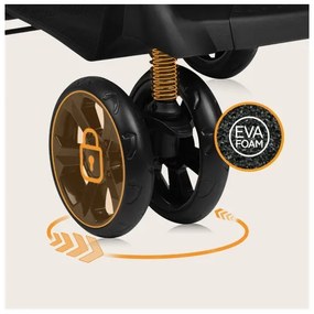 Lionelo - Babakocsi EMMA PLUS bézs/fekete