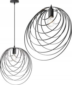 Mennyezeti Függőlámpa Geometrikus, Fekete