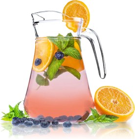 Üveg Kancsó Víz Kancsó Gyümölcslé Limonádé Ital Víz 1,4L