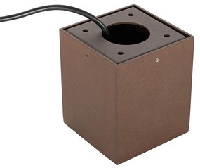 Ipari kerti reflektor rozsdabarna négyzet alakú IP65 - Lennard