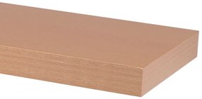 P-001 Lebegő polc 60 cm, MDF, Natúr Bükk Színben