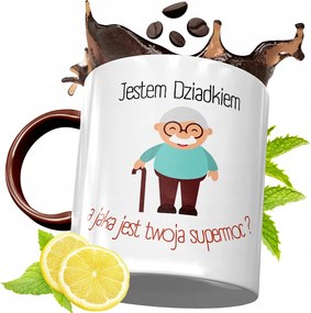 Bordó Bögre Nagypapának Születésnapra Ajándék fényképes nyomattal