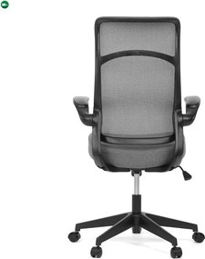 Szürke Hálós Irodai Szék, Hinta Mechanikával. KA-A182 BK