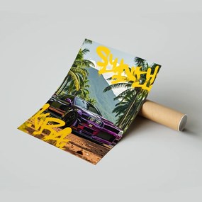 Poszter Nissan Skyline R34 50x70 cm Ajándék ötlet