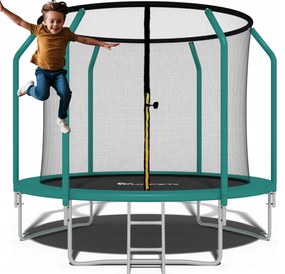 Prémium kerti trambulin gyerekeknek beltéri hálóval 8FT - Ø 252 cm