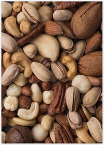 Poszterek 50x70 Keverék dió mix
