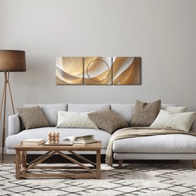 Kép - Papír textúra (órával) (90x30 cm)