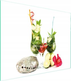 Üveg Vágódeszka 52x40 Gyümölcs Edzett Üveg