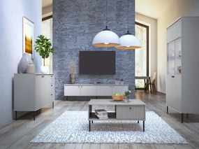 ARIS 2D TV-asztal, szürke