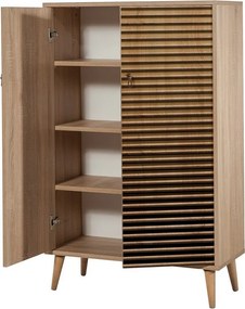 Mega Sonoma Oak Stripes I szekrény