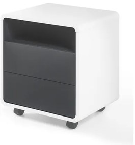 TEO irodai konténer fehér/antracit