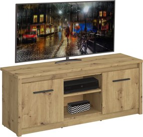 TV asztal 2D/125, artisan tölgy, AIRON