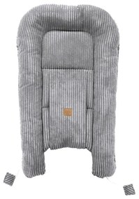 Szürke babafészek 55x83 cm – Meowbaby