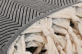 Trendy kanapévédő 170 × 230 cm, fekete