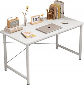 Számítógépasztal Ifjúsági Dohányzóasztal Fehér Modern Loft Nagy 100 CM
