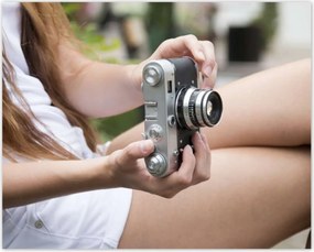 Poszterek 50x40 Vintage fényképezőgép