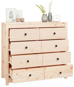 tömör fenyőfa kisszekrény 100 x 40 x 90 cm