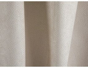 Krémszínű zsenília sarokkanapé (jobb oldali-U alakú) Treno – Cosmopolitan Design