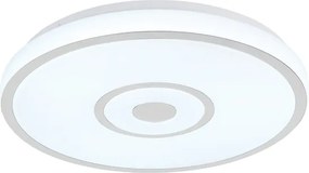 Globo 48580R - LED mennyezeti lámpatest CALLIE LED/24W/230V Ø 38 cm matt króm
