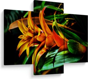Narancssárga csokor képe (90x60 cm)