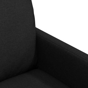 Étkező Székek 2 pcs Fekete 57 x 67 x 98 cm szövet