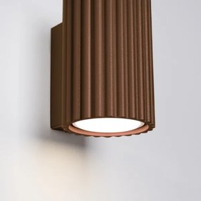 Brilagi - CRESTO LED fali lámpatest 1x GU10/10W/230V, 10 cm, barna