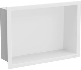 Mexen X-Wall-R fürdőszoba süllyesztett polc kerettel 30 x 20 cm, Fehér - 1920302010