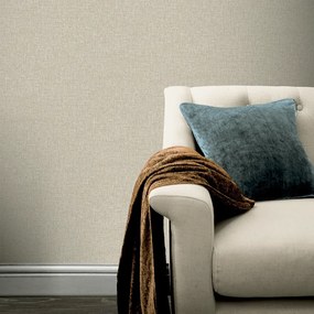 Arthouse Signature 1 Luxe Hessian taupe szövet hatású texturált vlies tapéta – 295402