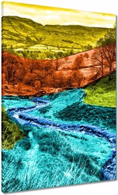 Festmények 70x100 Hegyi táj Tájkép