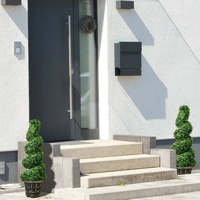 Műnövény szett, 2 db buxus, cserépben 90cm magas