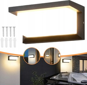 Led Fali Lámpa Beltéri/kültéri Automata,mozgásérzékelővel