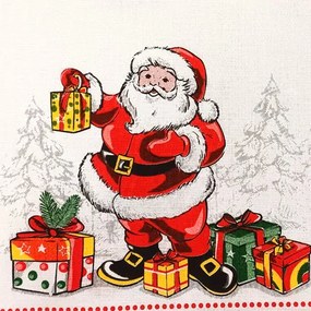 Christmass Santa konyhai edénytörlő 2 db