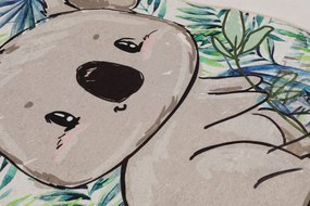 Koala alakú fürdőszobai szőnyeg