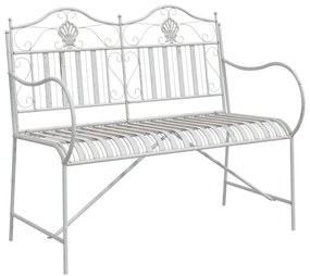 Pad Fehér Fém 103,5 x 59 x 89 cm Tartós Kültéri pad