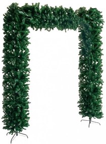 zöld karácsonyfaboltív 240 cm