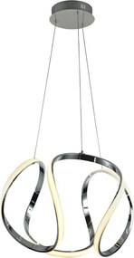 COSMOLIGHT P01663CH TOKYO Modern Led Függesztett Lámpa Króm LED IP20