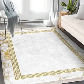 Fehér-aranyszínű szőnyeg 160x230 cm – Mila Home